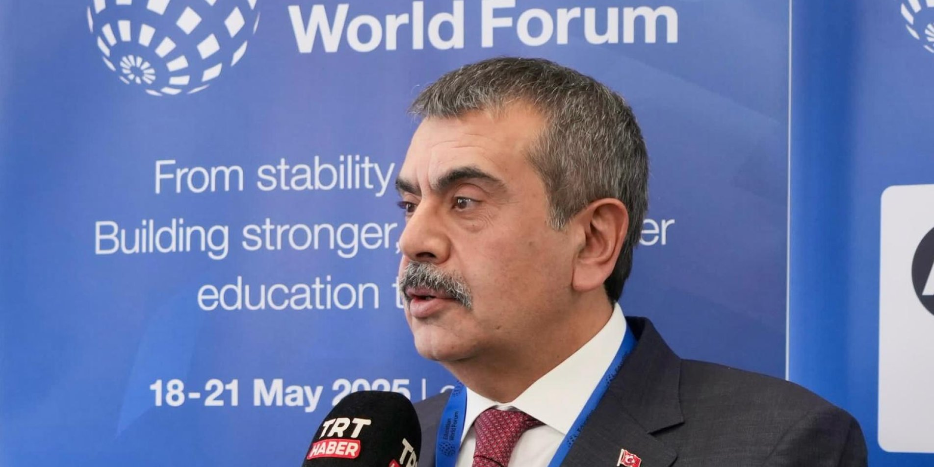 MINISTER YUSUF TEKİN EVALUATES THE EDUCATION WORLD FORUM IN LONDON